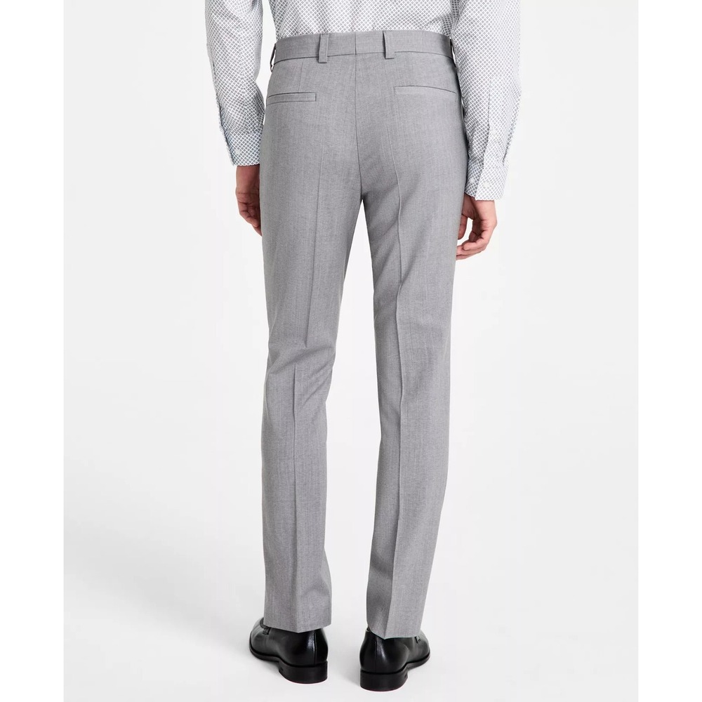 Hugo Boss Mens Modern fit Dress Pants 42W (actual 40") 33L Light Grey F01162